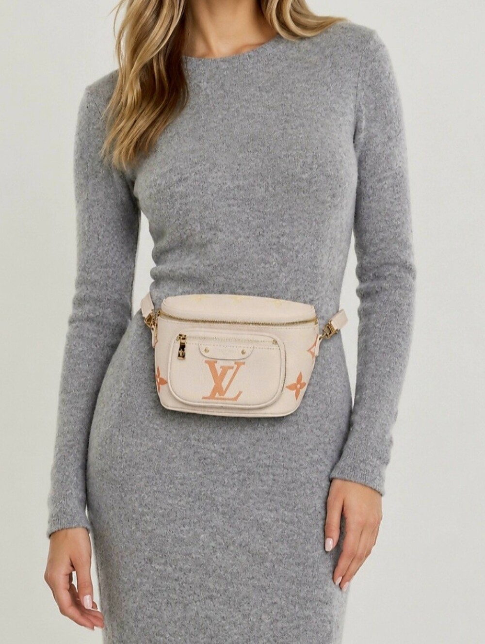 Louis Vuitton Giant By The Pool Cream Safron 4-way Crossbody/Bumbag/Shoulder Bag - Picture 12 of 15